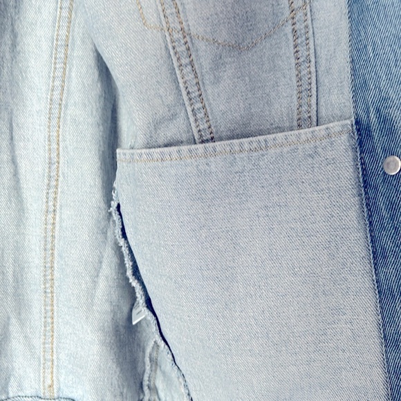 Love Tree Denim Jacket Distressed NWOT - Picture 15 of 15